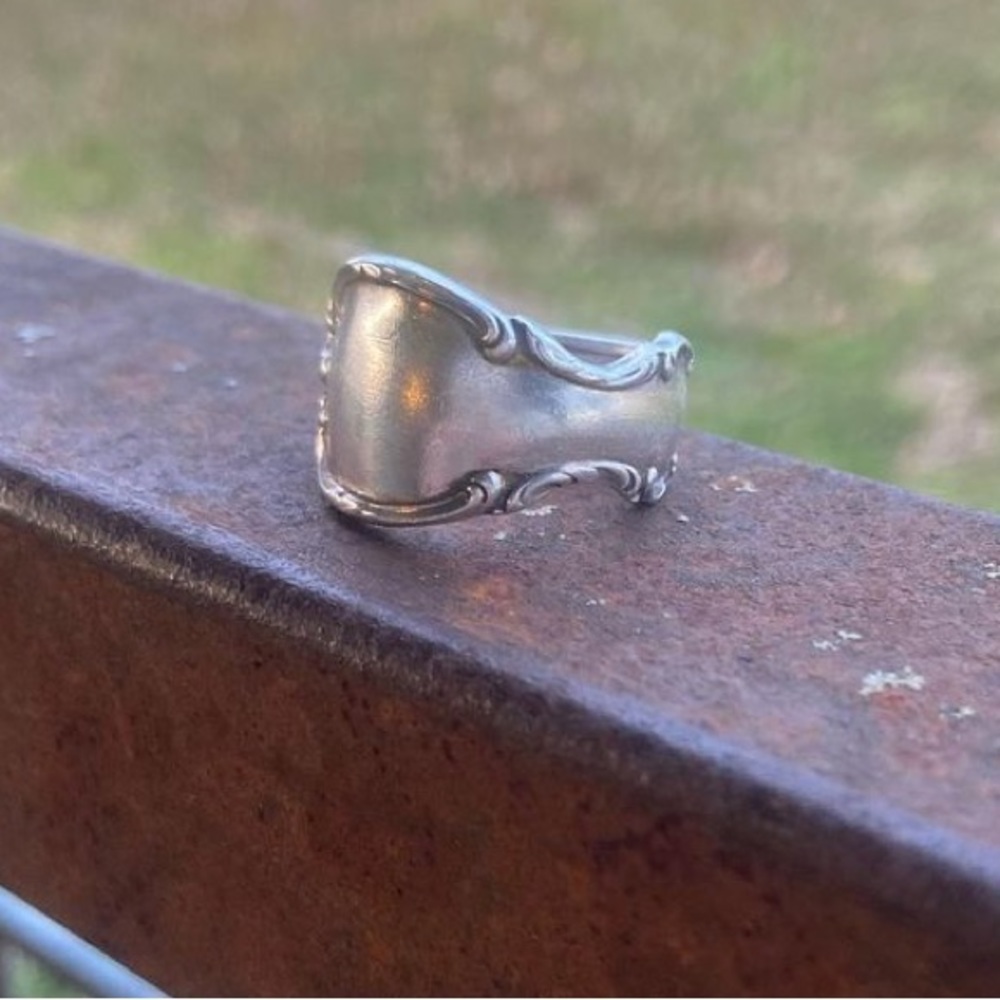 Spoon ring- size 7.5 - Picture 3 of 3